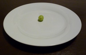 Single Green Grape